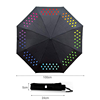 'Magic Raindrops' Color Changing Pocket Compact Umbrella
