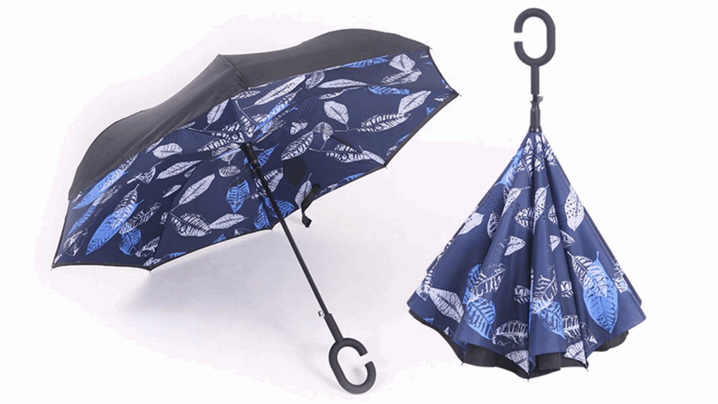 The 'Flip' Umbrella '21' Limited Edition Range - Hands Free, Windproof, Drip Free