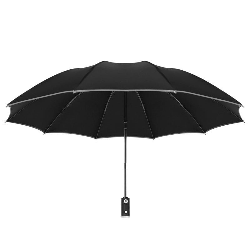 The NEW Flip Compact LED Umbrella