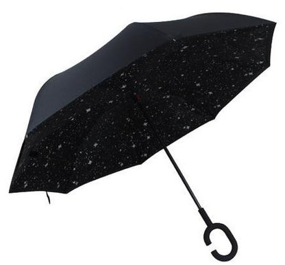 The 'Flip' Ultimate Umbrella - Hands Free, Windproof, Drip Free, Over 60 Stunning Patterns & Colours
