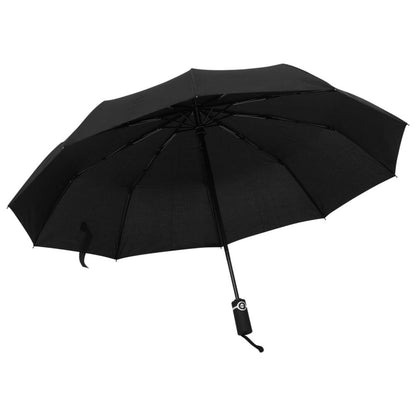 EazyFold Black - The Ultimate Automatic Folding Umbrella!