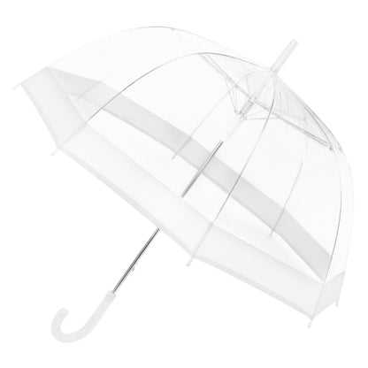Crystal Dome Transparent Umbrella in 3 Eyecatching colours